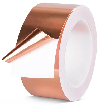 Zdjęcie produktu dla Samoprzylepna taśma miedziana do ekranowania EMI 50mm x 25m