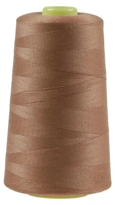 Zdjęcie produktu dla 4572m, wysokiej jakości nici do maszyny overlock. Nici do szycia overlock, certyfikat Oeko-Tex. Kolory od 661 do 700, kolor: A674, beżowo-czerwony