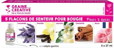 Produktbild von 5 Aromen 27 ml - Blumen & Gewürze