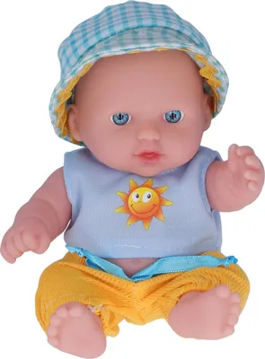 Produktbild von 8-Zoll-Reborn-Babypuppe, Ganzkörper-Vinyl, lebensechte Mädchenpuppen, weiche Neugeborene, Blau