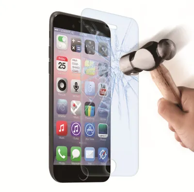 Produktbild von Muvit Gehärtetes Glas Displayschutzfolie iPhone 6 / 6s