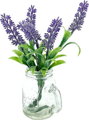 Produktbild von Kunstblume Lavendel in Glaskrug Leilani NTK-Collection