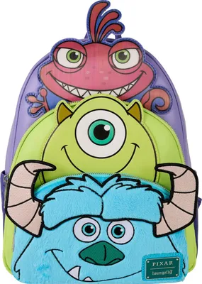 Image de Monster AG by Loungefly Mini Rucksack Mike Sulley and Randall