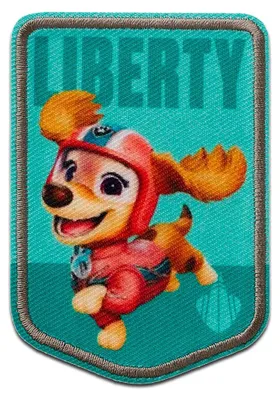 Obrázok produktu pre Mono-Quick Paw Patrol Liberty - záplata, nažehľovačka, nažehľovačka, nášivka, záplata, na nažehlenie, veľkosť: 7,8 x 5,5 cm
