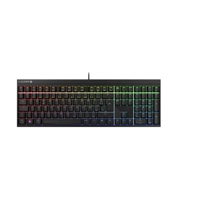 Image de Cherry MX 2.0S RGB - Filaire - USB - Commutateur mécanique - AZERTY - LED RGB - Noir