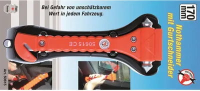 Obrázek produktu pro Nouzové kladivo s řezacím pásem