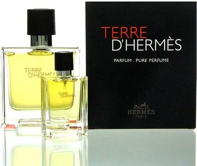 Imagen del producto de Hermès Terre d'Hermès, set de regalo: Eau de Parfum, 75 ml + 12,5 ml