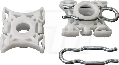 Produktbild von 2x Fensterheber Reparatursatz Gleitbacke + Klammer für BMW E36 E92 E34 E32 E85