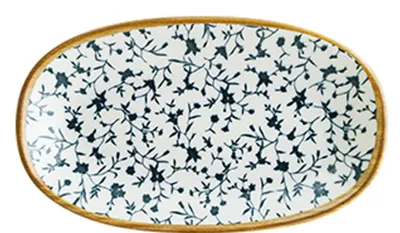 Immagine prodotto di Calif Gourmet, piatto ovale, 15x8,5 cm - confezione da 12 pezzi