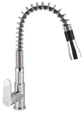 Immagine prodotto di Rubinetto Cucina Miscelatore Monocomando Lavello in Ottone Hena pull down Cromato