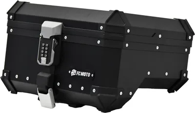 Produktbild von FC-Moto Terreno X 38 L Keyless Alu Seitenkoffer rechts mit Cutout, schwarz, 38 ltr.