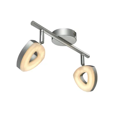 Produktbild von ESTO Deckenleuchte LED Wohnzimmer Deckenlampe Deckenstrahler 2 Flammig 762017-2