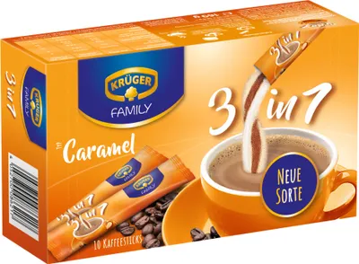 Obrázok produktu pre Krüger Family 3 v 1 typ karamel 169g