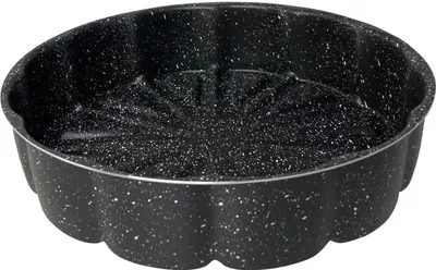 Produktbild von Runde Backform Küchenform Marmor Anti Haft Ø26cm Tarte schwarz
