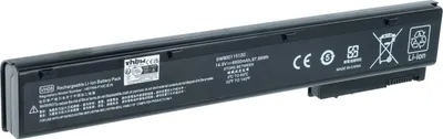 Produktbild von vhbw Akku Ersatz für HP VH08075-CL, VH08075, HSTNN-LB2P, HSTNN-LB2Q, VH08, QK641AA für Notebook (6600 mAh, 14,8 V, Li-Ion)