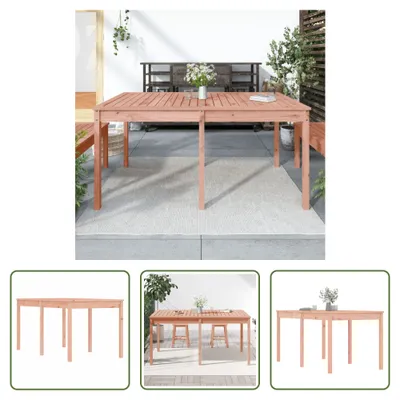 Produktbild von The Living Store Gartentisch 159,5x82,5x76 cm Massivholz Douglasie