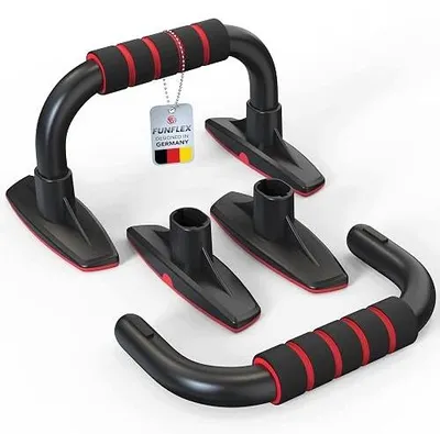Zdjęcie produktu dla Uchwyty do pompek ergonomiczne antypoślizgowe pianka trening