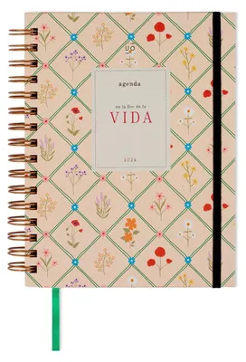 Productafbeelding van Solidchoice - Jaarplanner 2024 met Weekoverzicht en 127 Stickers
