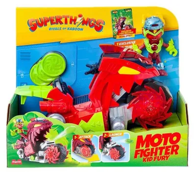 Image de Magic Box Superthings, Moto Fighter, Kid Fury, figurine, multicolore. Pour enfants, multicolore, taille unique