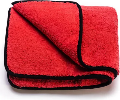 Produktbild von Wizard of Gloss "Red Dragon" Trockentuch 800GSM 90x60cm - Auto Mikrofaser Trocknungstuch