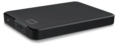 Produktbild von Western Digital Elements Portable, 5 TB, 2.5", 3.2 Gen 1 (3.1 Gen 1), Schwarz