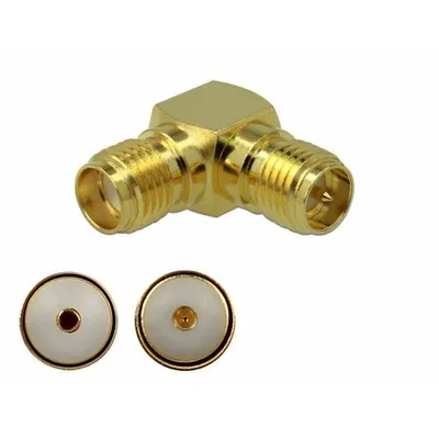 Produktbild von DeLOCK 89965, SMA, SMA, RP-SMA, Weiblich, Weiblich, 90°