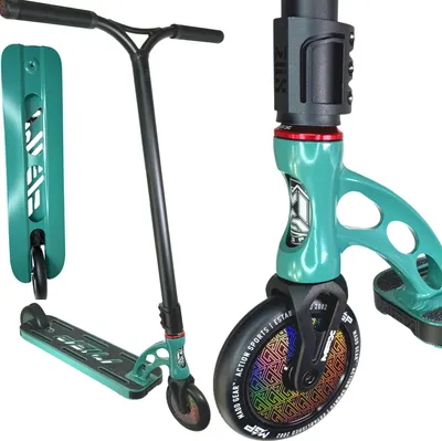 Zdjęcie produktu dla Madd Stuntscooter Origin Extreme, perłowy zielony - czarny zielony