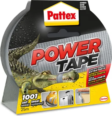 Image de Pattex 1669710 ruban d'étanchéité Adapté à une utilisation à l'intérieur Adapté à une utilisation extérieure 25 m Gris