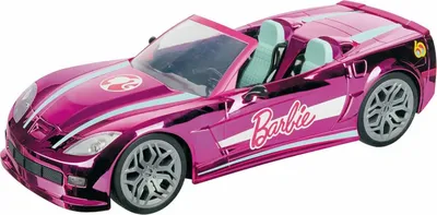 Produktbild von Happy People - Ferngesteurtes Auto - Barbie Dream Car (40 cm) mit Licht, kompatibel mit Barbie