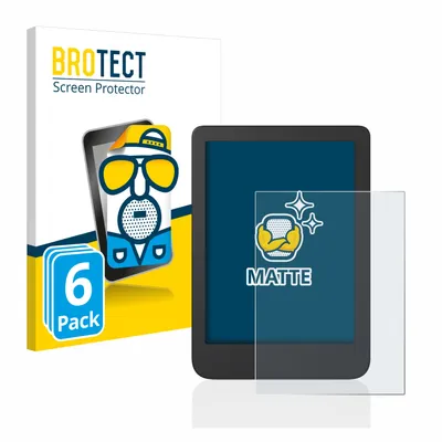 Produktbild von 6x BROTECT Schutzfolie für Tolino Shine 4 / 5 / 5 Color 2024 Displayschutz Displayschutzfolie Folie Matt Entspiegelungsfolie