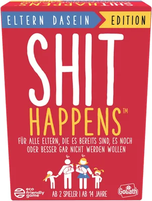 Produktbild von GOL932232 - Kartenspiel Shit Happens Parenting Edition