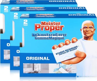 Produktbild von Mr.Proper Express Schmutzradierer 2 Radierer/Paket (3er Pack)