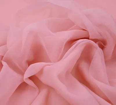 Produktbild von Dekorationschiffon schmutzig rosa
