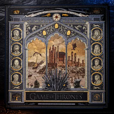 Immagine prodotto di Puzzle multidimensionale di Game of Thrones (1000 pezzi)