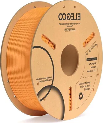 Obrázok produktu pre 175 mm oranžové PLA vlákno, 1 kg, +/- 0,02 mm, presná 3D tlač