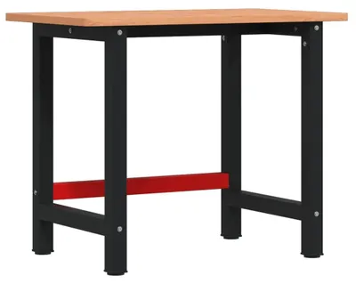 Obrázek produktu pro vidaXL Pracovní stůl 100x60x81,5 cm bukový masiv obdélníkový