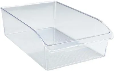 Obrázok produktu pre Ibenzoa® Organizér do chladničky: 3 priehľadné úložné boxy z PET (S/M/L) – rozmery 10×9,5×31 / 15×9,5×31 / 20×9,5×31 cm, vhodné na skladovanie potravín