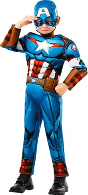 Obrázek produktu pro Dětský kostým Kapitána Ameriky od Marvelu - velikost S
