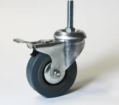 Immagine prodotto di Ruota girevole 75 mm, con freno