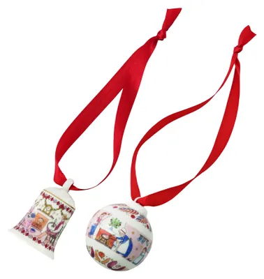 Immagine prodotto di Set Hutschenreuther "Miniglocke/Minikugel" per le feste natalizie