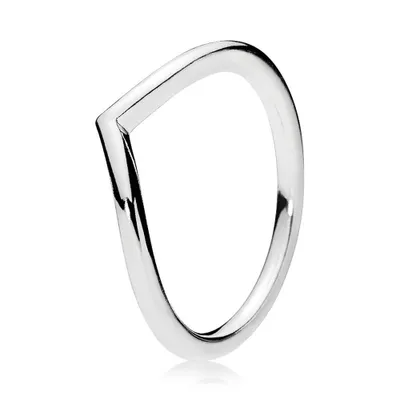 Zdjęcie produktu dla Pandora Polished Wishbone Ring 196314 Pierścionek damski, Rozmiar pierścionka:54