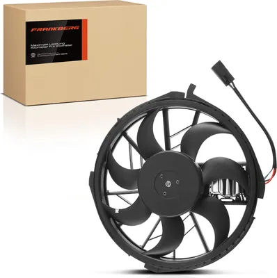 Produktbild von Frankberg 1x Motorkühller Einfachlüfter mit Kühlerlüfterrahmen Mercedes A-Klasse W169 B-Klasse W245 2004-2012