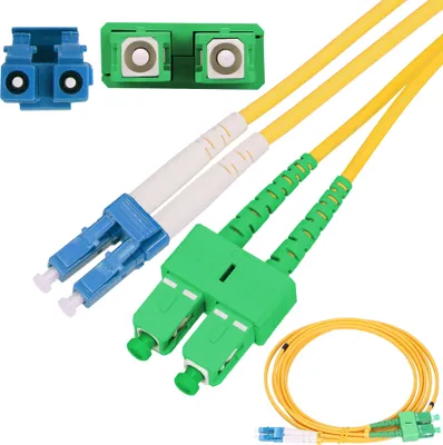 Produktbild von Extralink LC/UPC SC/APC Patchkabel G657A Duplex 1m