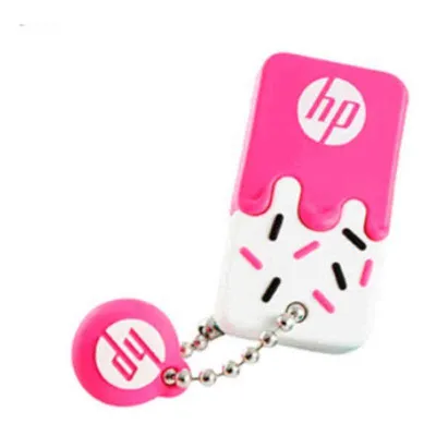 Produktbild von PNY HP v178p 32GB, 32 GB, USB Typ-A, 2.0, 14 MB/s, Kappe, Pink, Weiß