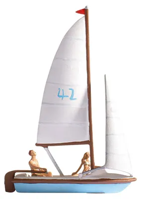 Produktbild von NOCH Segelboot, Mehrfarbig