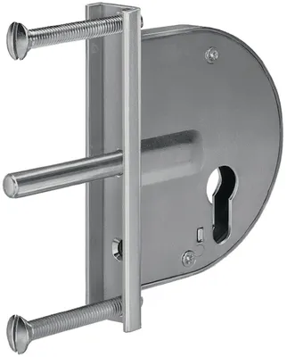 Produktbild von AMF Gittertor-Riegelschloss mit U-Stulp Dorn 50 mm - 12179