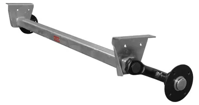 Produktbild von Knott Vg7-L Ungebremste Achse Für Anhänger 750 Kg 1360 Mm 1676 Mm 4X130