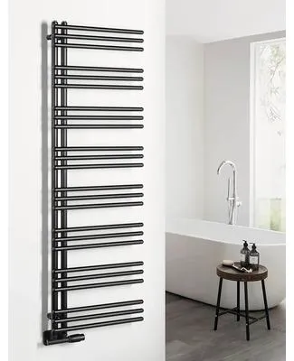 Immagine prodotto di Radiatore di design Sapho 154 x 45 x 106 mm, attacco da 1/2" nella parte inferiore su un lato