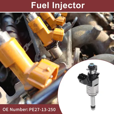 Image de 1 Injecteur De Carburant Pour Mazda Cx-3 2.0 2019-2020 Buse De Carburant No.Pe27-13-250 Noir