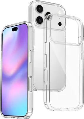 Produktbild von Mobigear Crystal Durchsichtig iPhone 17 Pro Hülle Hardcase Backcover - Transparent
